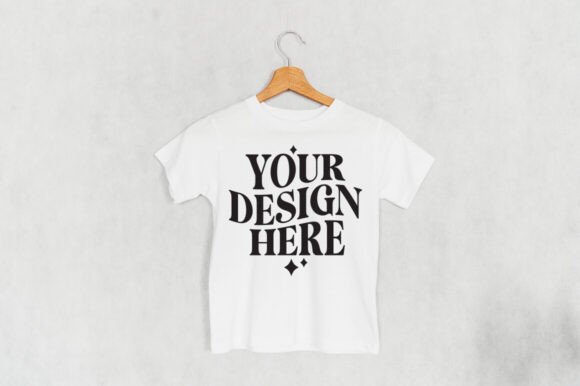 Bella Canvas 3001 Hanging White Mockup Graphics