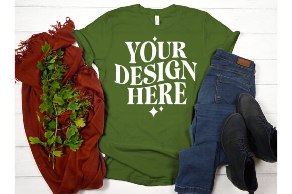 Fall Bella Canvas 3001 Mockup 28 Review