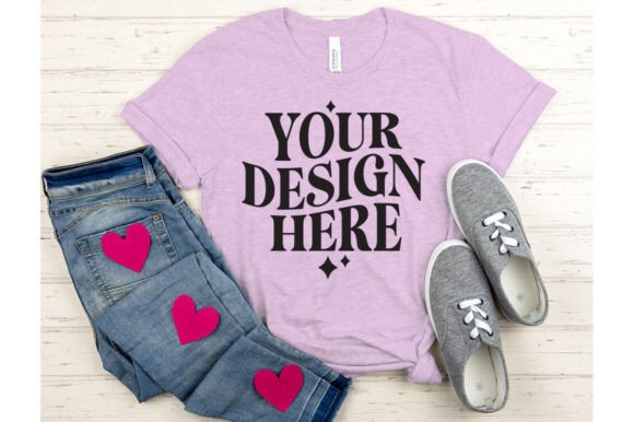Valentine's Day BC3001 Mockup for Modern Branding and Graphics